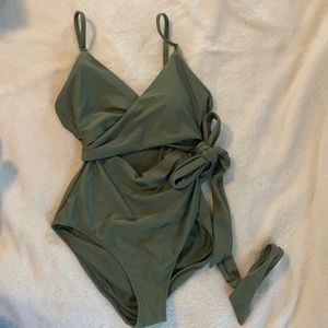 Wrap One Piece Swimsuit